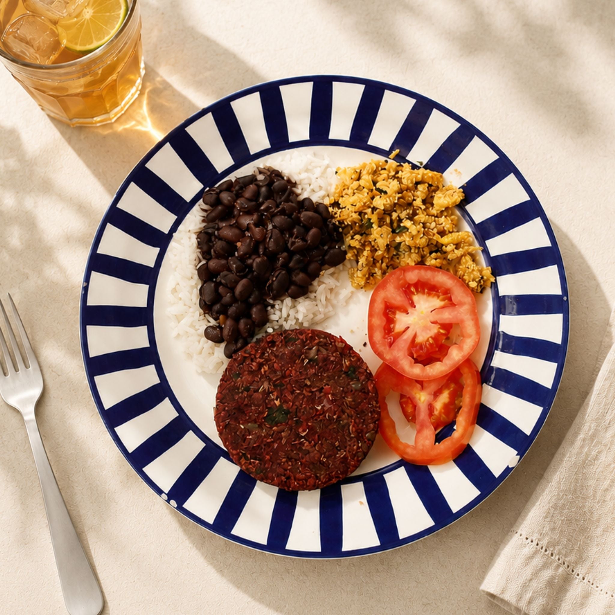 Raízes | Hambúrguer Vegano de Lentilha e Beterraba (2 unidades)